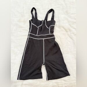 WeWoreWhat Black and White Bodysuit